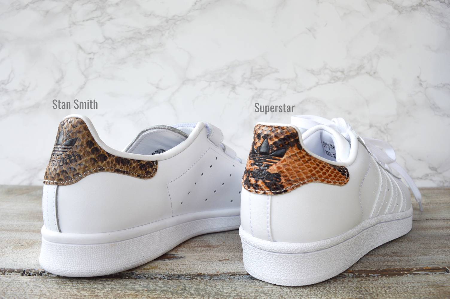 adidas stan smith scratch femme serpent