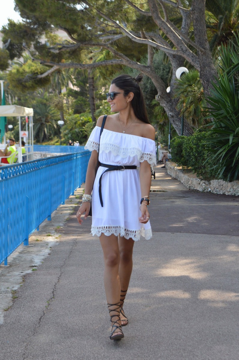 Petit robe blanche sale